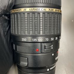 Tamron AF Aspherical 18-200mm W/ Mount Adapter EF-EOS