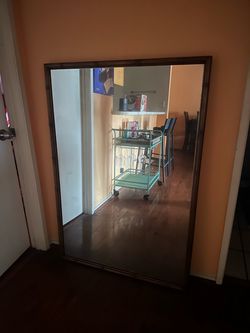 Bamboo Framed Mirror