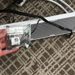 Corsair ICUE H150i ELITE LCD XT 360mm LCD liquid cpu Cooler White 