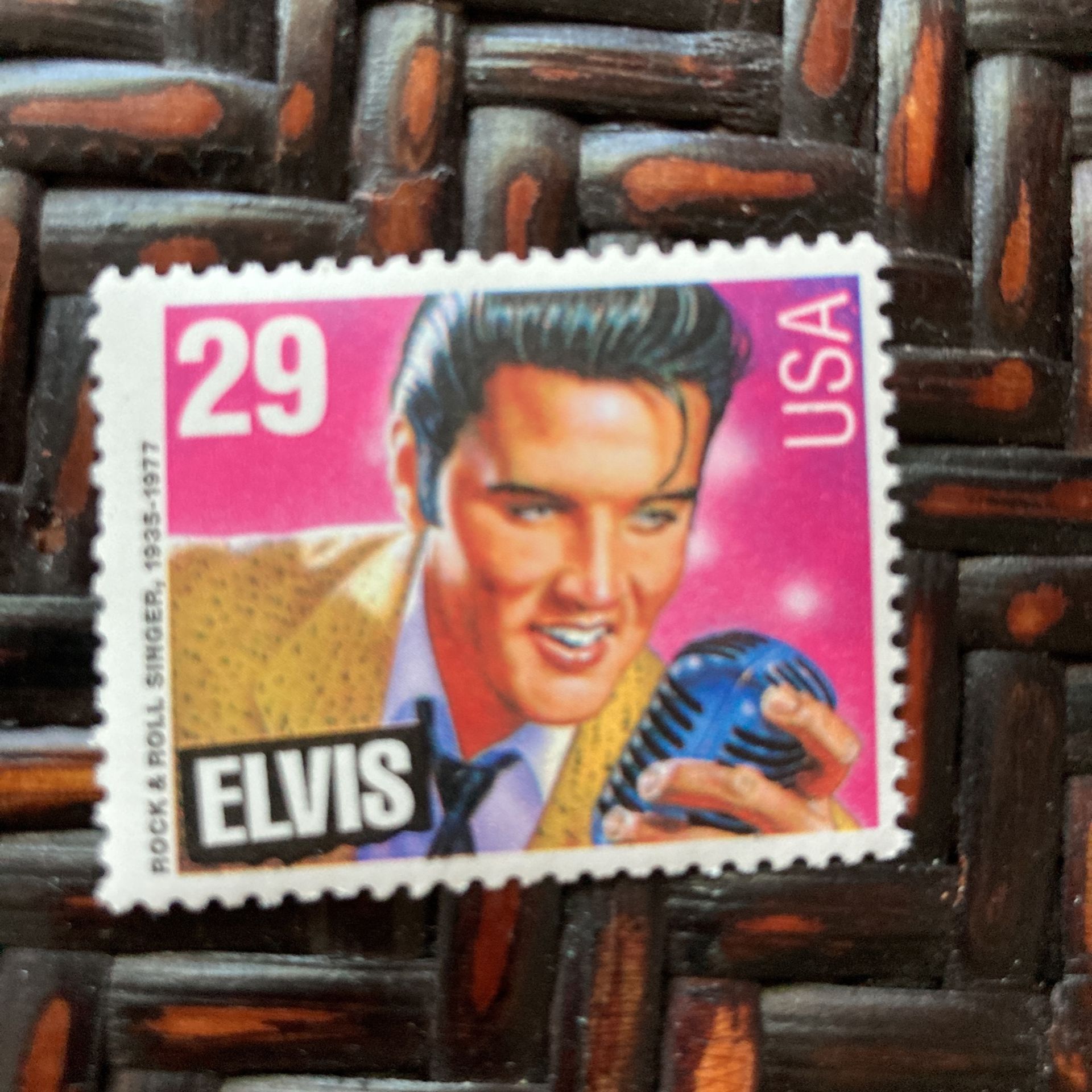 Original Elvis Stamps 