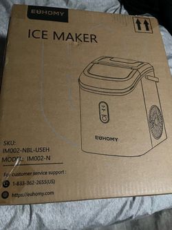 EUHOMY Portable Ice maker