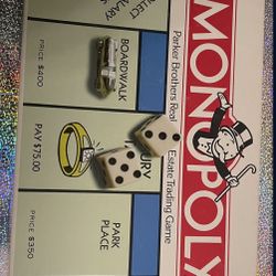 =⚽️= 1985 MONOPOLY PARKER BROTHERS BOARD GAME