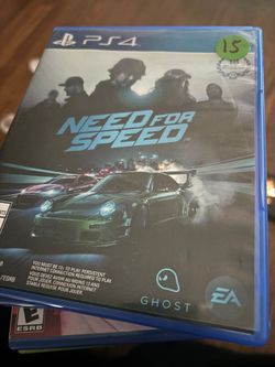 Need For Speed ps4