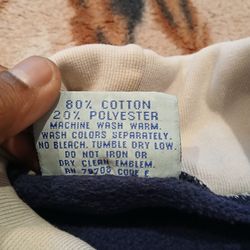 Vintage Cowboys the game sweater.