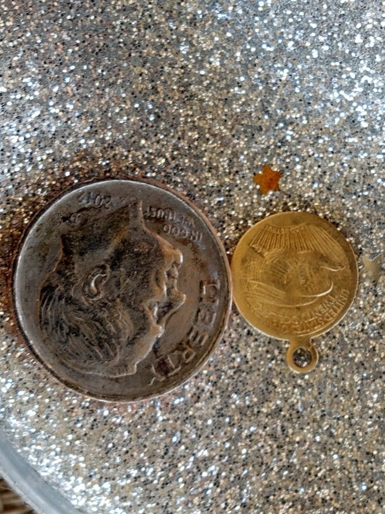 Small Pendant Of 1911 St. Guldens Double Eagle Coin