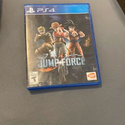Jump Force Fighting Anime Game