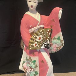 Japanese geisha Hakata Doll