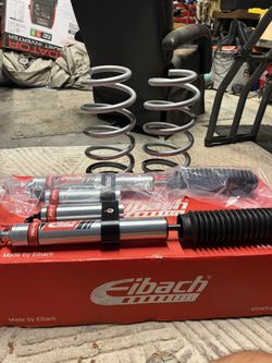 BRAND NEW EIBACH REAR RESERVOIR SHOCKS & 1.1” LIFT SPRINGS for 2022–2026 Toyota Tundra
