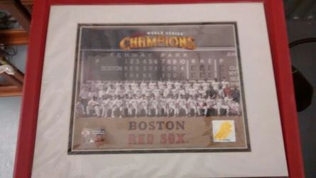 8x10 Boston Red Sox photo