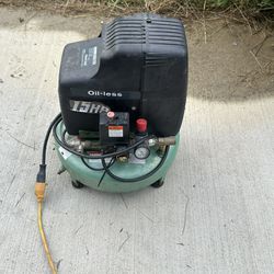 HITACHI EC10SB(S) 3.3 GALLON PANCAKE COMPRESSOR 100PSI ONLY $75