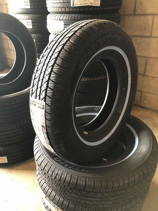 PAYMENTS AVAILABLE! New set of (4) 205/75R14 Hankook H724 White Wall
