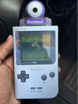 Nintendo Game Boy Pocket Silver &  Pocket Printer Japanese Version