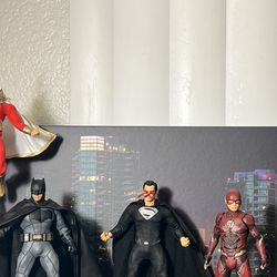 Mezco Zack Snyder Justice League 3 pack