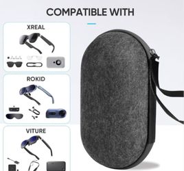 Brand New Hard Case For AR glasses xReal, Rokus, Viture Etc