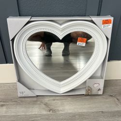 18” heart mirror $5! 