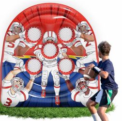 Inflatable Indoor/Outdoor Football Throw Game