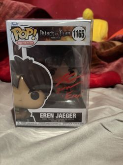 Eren Jaeger Signed Pop 