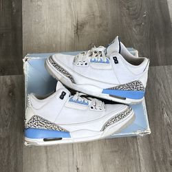 Jordan 3 Unc Size 9