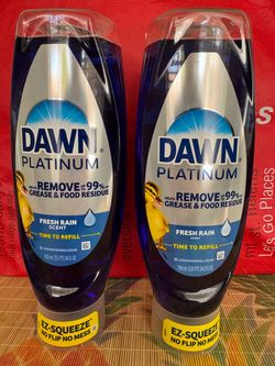 Dawn platinum dishwashing liquid