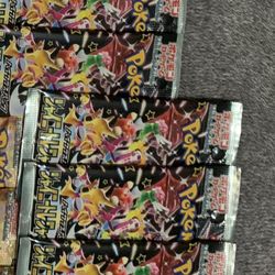 8 Pokemon Shiny Treasure ex Booster Packs (Japan Edition)