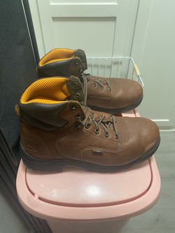 Timberland Pro Series Steel Toe Boots Power Fit Size 10 Men's