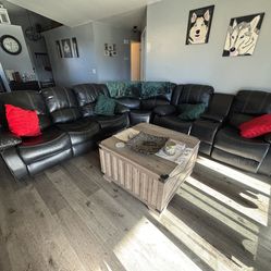Leather Sectional Couch