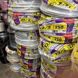 New MC Metal Clad Cable 12/2 250ft $180 Each One 