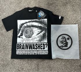 Brand new black hellstar shirt size medium