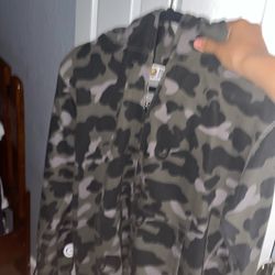 Bape Zip Up Hoodie Size Medium $160