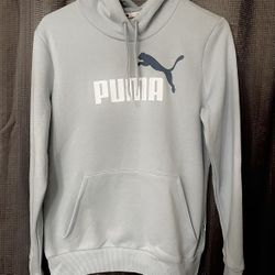 Baby Blue Puma Hoodie 