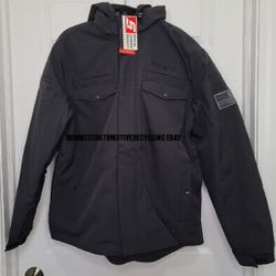 Snap On Zip Up Jacket 