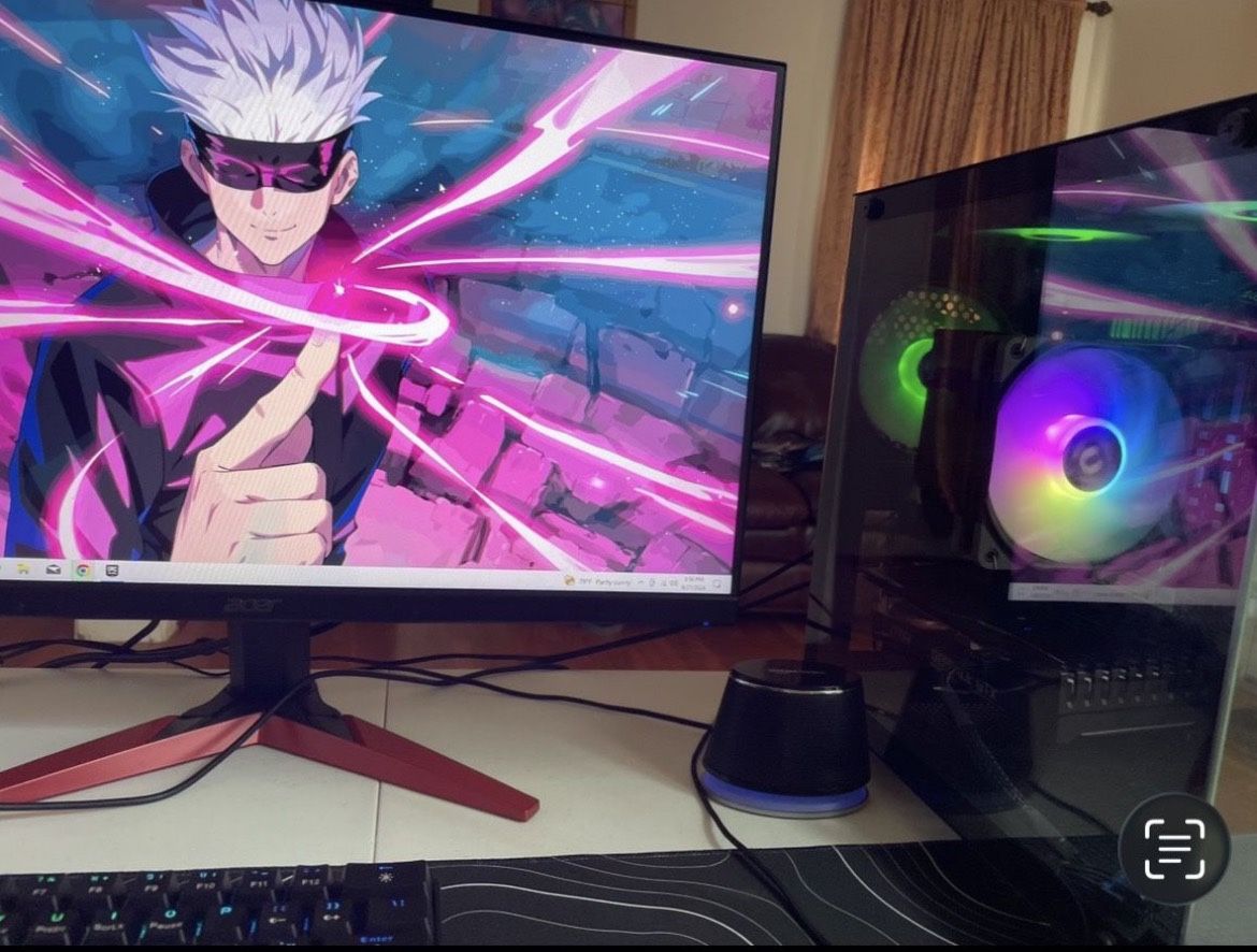 Acer Nitro 24" Full HD 1920 x 1080 PC Gaming IPS Monitor | AMD FreeSync Premium | 180Hz Refresh | Up to 0.5ms | HDR10 Support | 99% sRGB | 1 x Displ