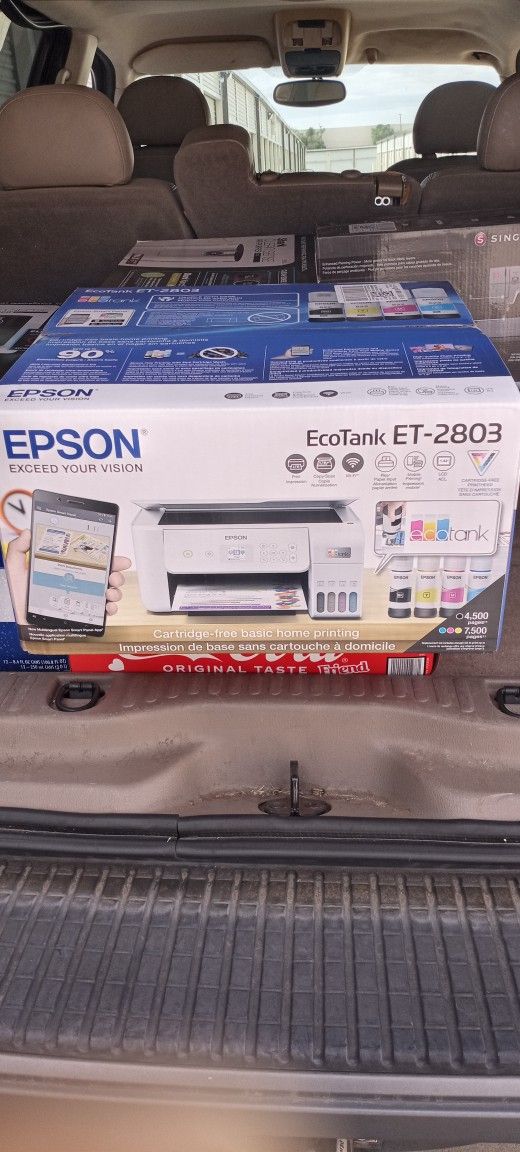 Epson EcoTank ET-2803 Wireless All-in-One Cartridge-Free Printer