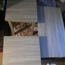 Coffee Table With Two Side Tables
