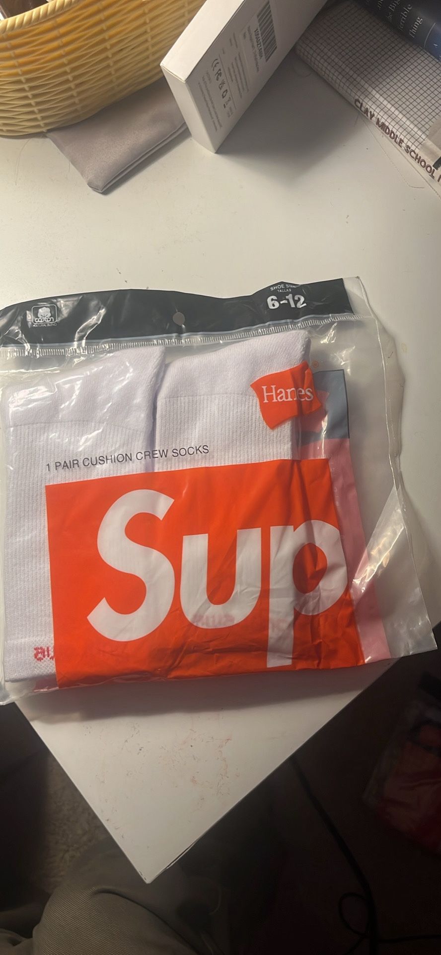 Supreme X Hanes Socks