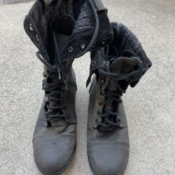 Adjustable Combat Military Boots 