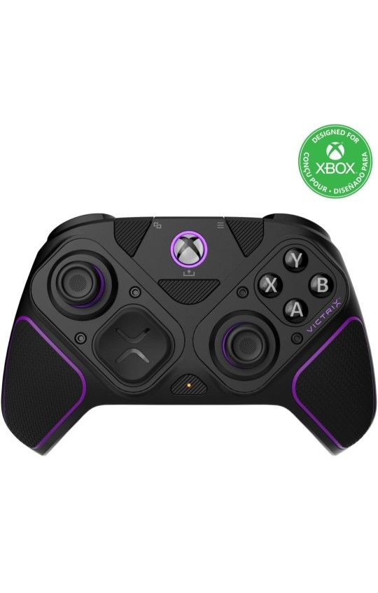 PDP Victrix Pro BFG Wireless Gaming Controller for Xbox Series X|S, Xbox One, Windows 10/11, Modular Gamepad, Dolby Atmos Audio, Remappable Buttons, C