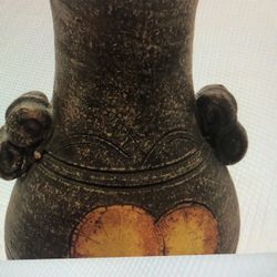 Vessel - Vintage Old Clay Vessel 