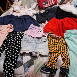 18 Months Toddler Girl Clothes. 44 Items