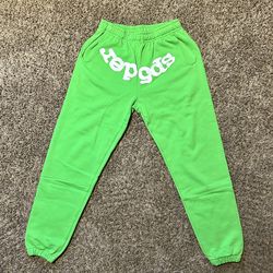 Green Sp5der Sweatpants – Men’s Size [M/L] – OKC