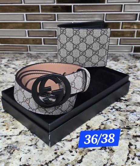 belt and wallet set 