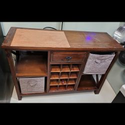 Shelf/Wine Rack (all wood and heavy)