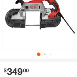 Milwaukee band saw brand new 