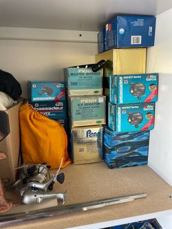 Fishing Poles and Reels