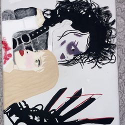 Edward Scissorhands Painting
