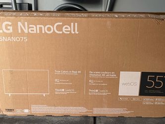 LG NanoCell 55" 4K Smart TV (55NANO75)