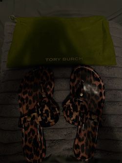 Tory Burch Miller sandals classic Leopard