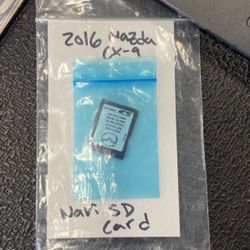 2016 Mazda CX-9 Navigation Sd Card