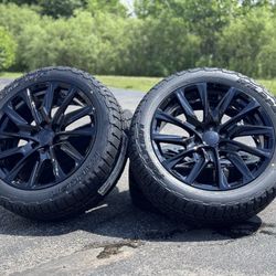 22” wheels rims Chevy Tahoe Silverado Sierra Yukon Escalade tires