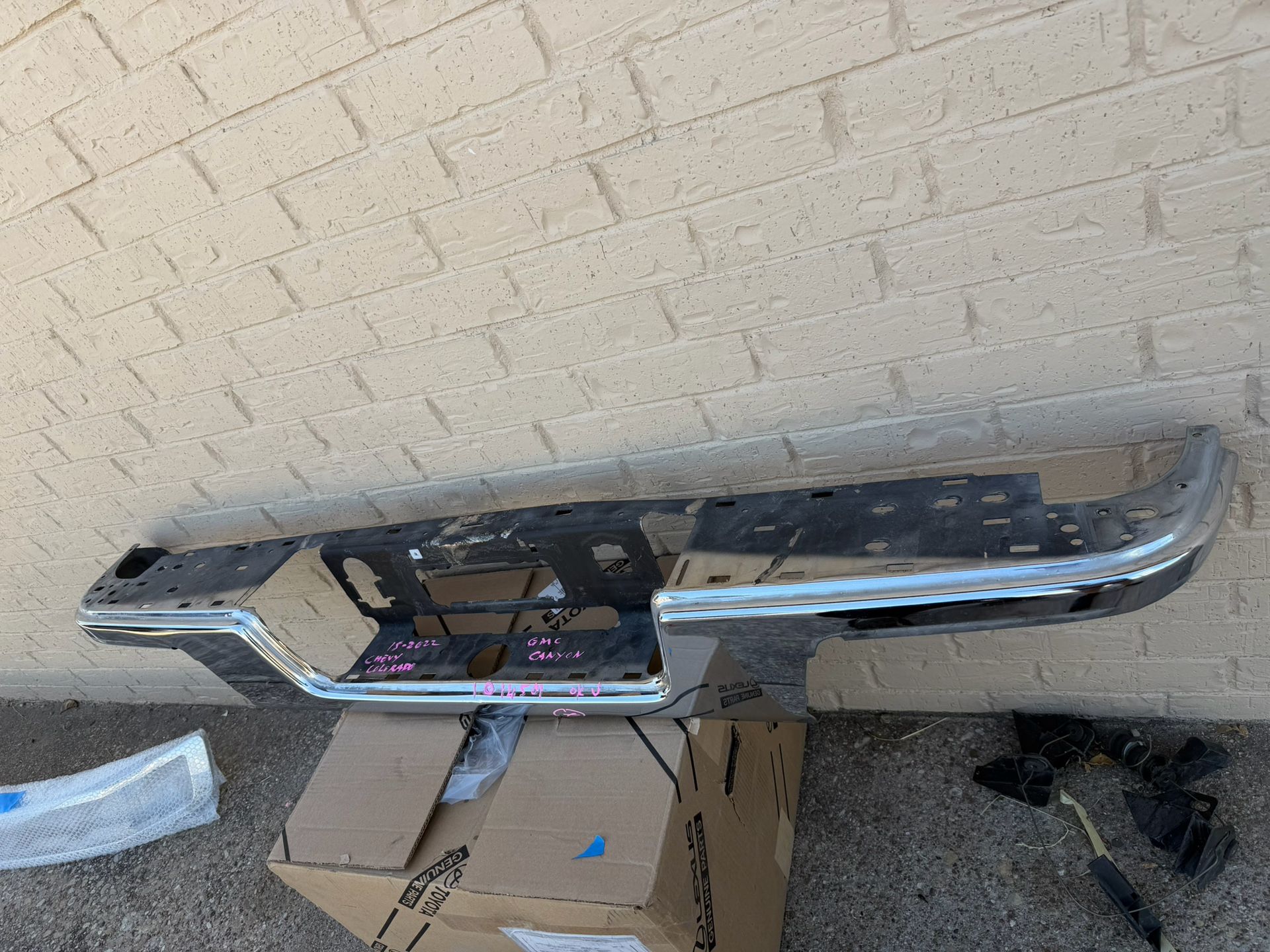 2015-22 Chevy Colorado + GMC Canyon Rear Bumper 